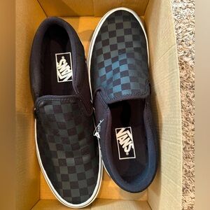 New Vans Asher Checkerboard shoes size 8.5 men’s